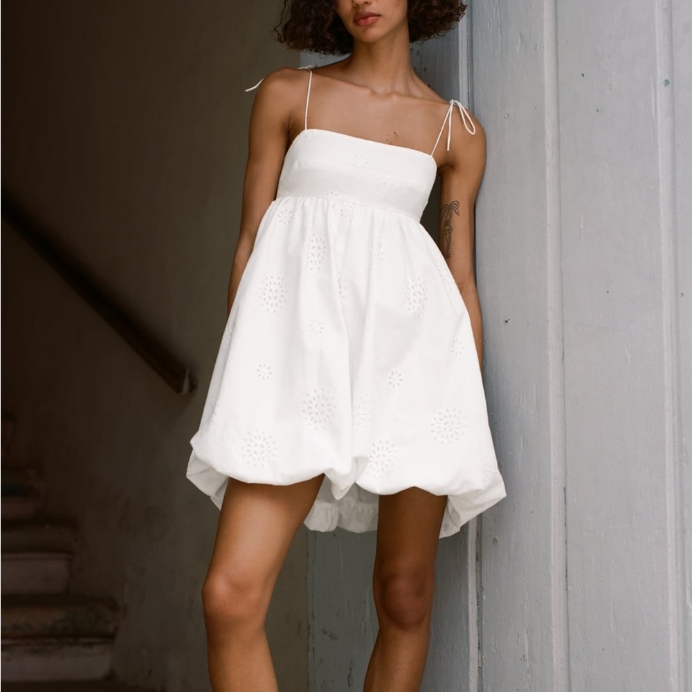 White Bubble Dress